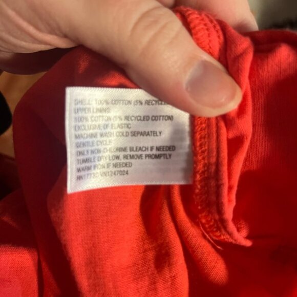 Universal Thread Coral Strapless Tie Front Midi Dress - Picture 2 of 3